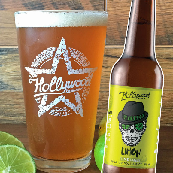 Limon Lager Hollywood Brewing